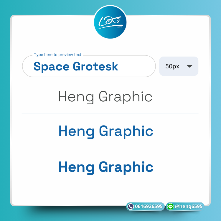 Fonts Space Grotesk